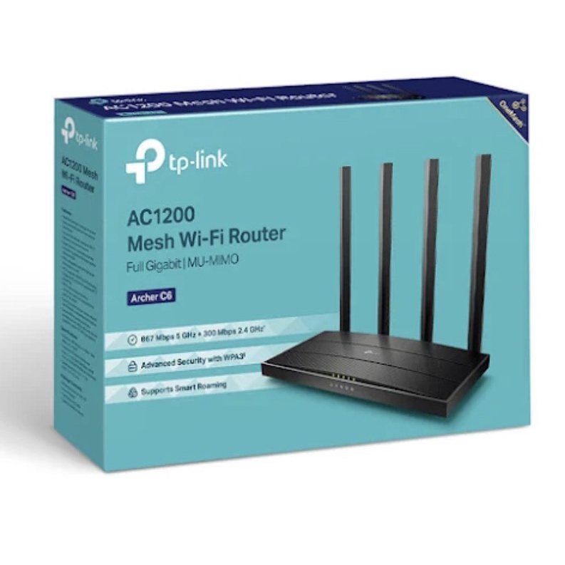 Bộ phát Wifi TPLink Archer C6- Hàng chính hãng