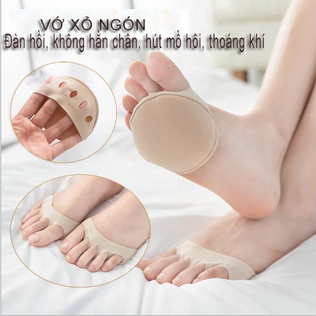 Combo 5 đôi tất nữ nửa chân cao cấp - chất vải Sịn thấm hút mồ hôi chân tốt- DOZIMAX