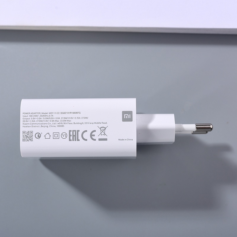XIAOMI Cáp Sạc Nhanh Cổng Usb Type C 5A 33W Cho Mi 10 10T 9 8 SE Poco X3 NFC Note 10