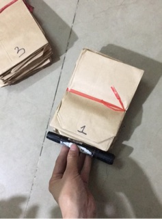 Combo 100 túi giấy xi măng
