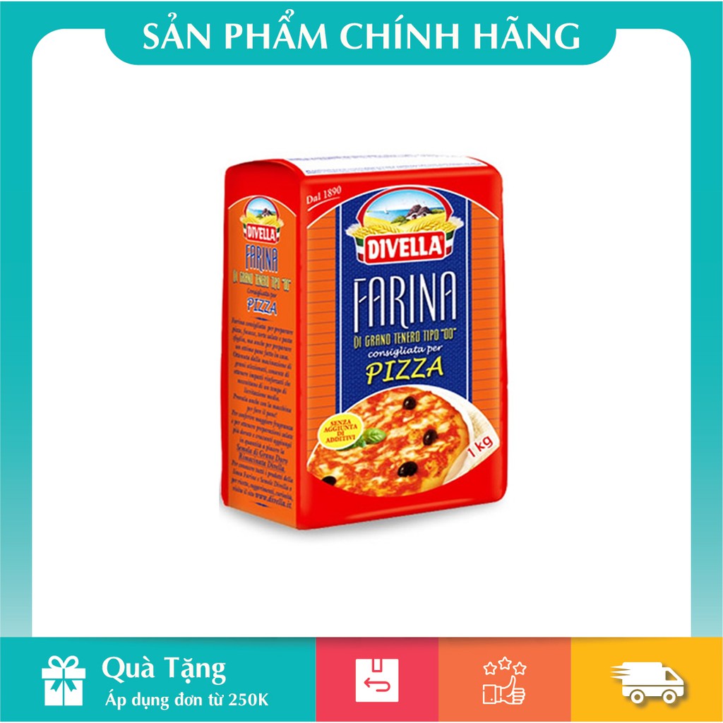 Bột Trộn Sẵn Chuyên Làm Pizza Farina 1kg