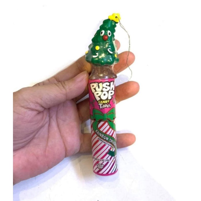 Kẹo Son Noel Push Pop Candy Topper's Rainbow Sherbet