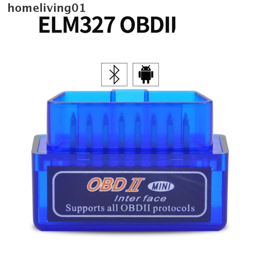 (Hàng bán chạy) Thiết bị chẩn đoán xe hơi Bluetooth Mini ELM327 OBD2 II OBD2