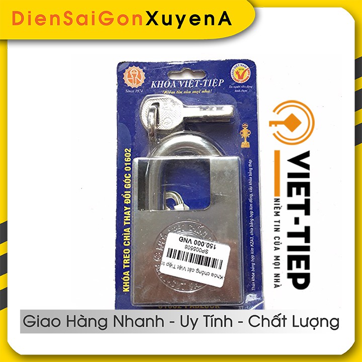 Ổ KHÓA - Khóa treo chống cắt 60mm Việt Tiệp 01602