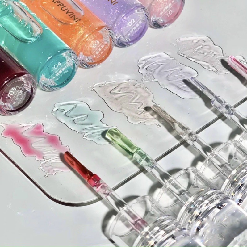 Set 3 Son Bóng Nhũ Tinh Chất Mật Ong Dưỡng Môi CAPPUVINI Starry Crystal | BigBuy360 - bigbuy360.vn