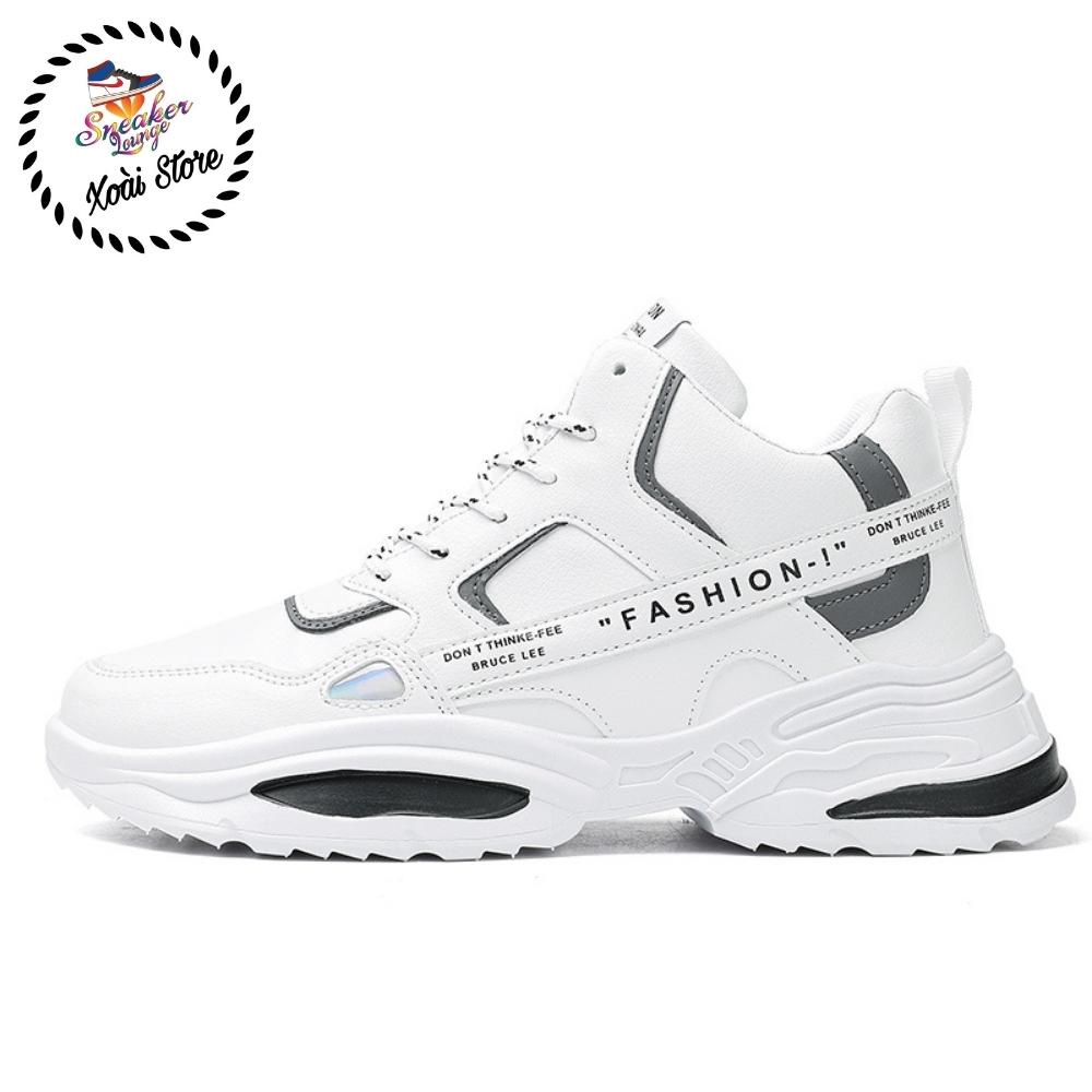 Giày thể thao Sneaker nam WTAH cao cổ đế tăng chiều cao dễ phối đồ đi cực êm chân 2022 - Xoài Store