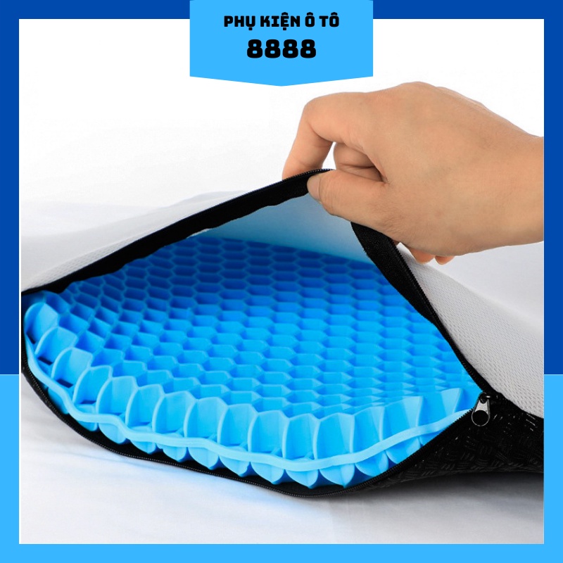 Đệm Ngồi 3D 2 Lớp Siêu Êm Thoáng Khí