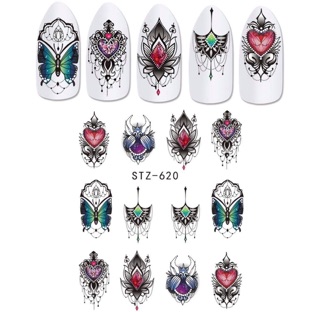 Sticker mẫu hoa,bướm