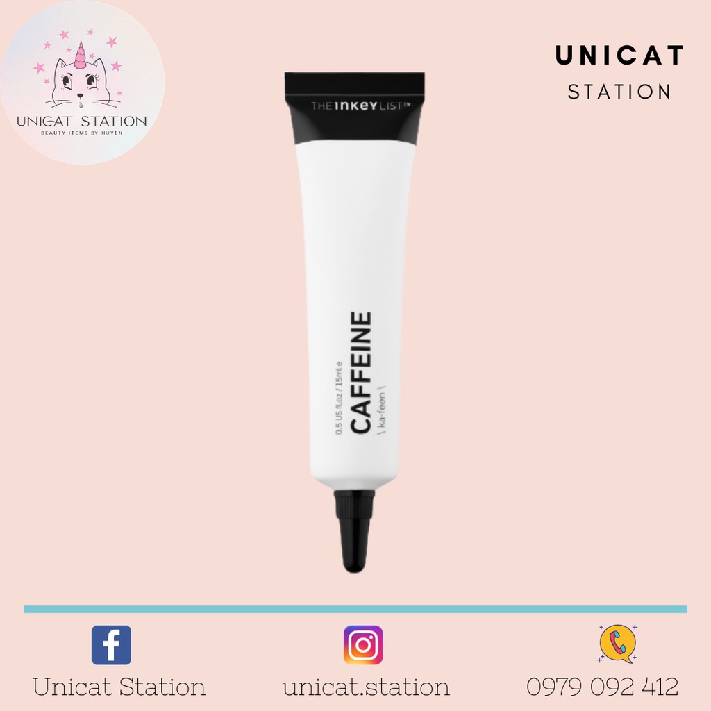 Kem Mắt THE INKEY LIST Caffeine Eye Cream