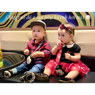 Túi Mickey và Minnie cho bé yêu