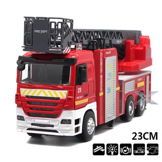 Mô hình xe cứu hỏa 23cm 1:32 unk