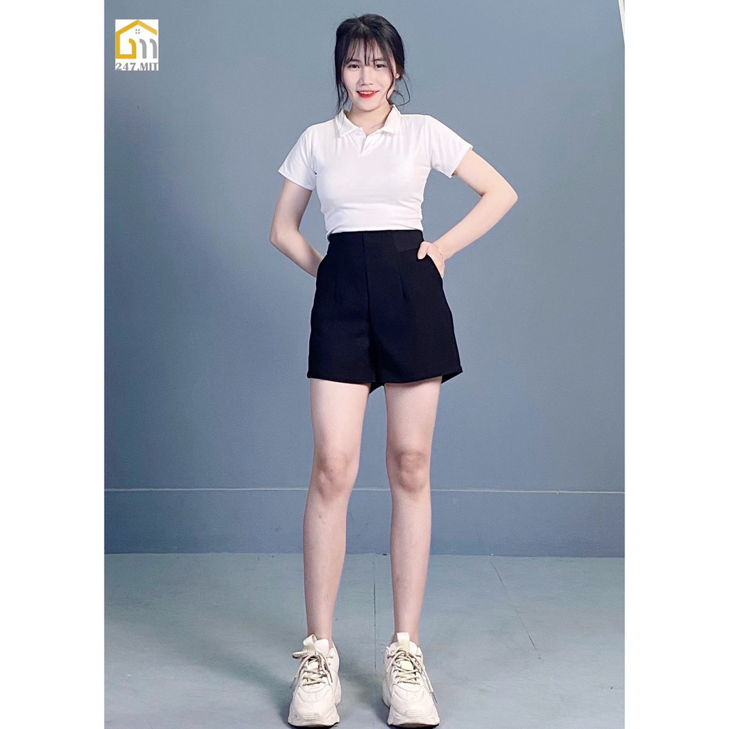 Quần Sooc nữ cạp cao - 044 | BigBuy360 - bigbuy360.vn
