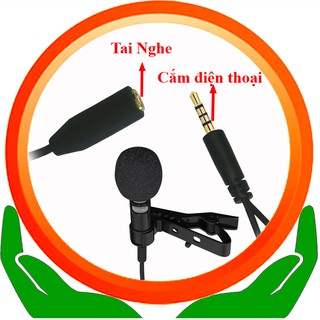Micro cài áo 4 khấc dùng cho điện thoại (BH 3th)