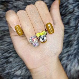 Chuột mickey 5D đính móng