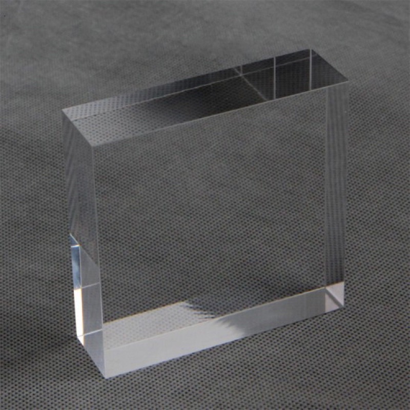 ❤Sale 20% Khối mica trong suốt dày 2cm kích thước 20x20cm
