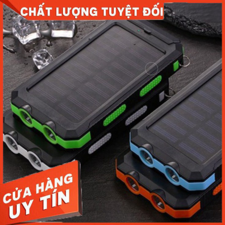 CHÍNH HÃNG GIÁ TỐT Sạc dự phòng năng lượng mặt trời 20000mAh SẢN PHẨM BÁN CHẠY NHẤT