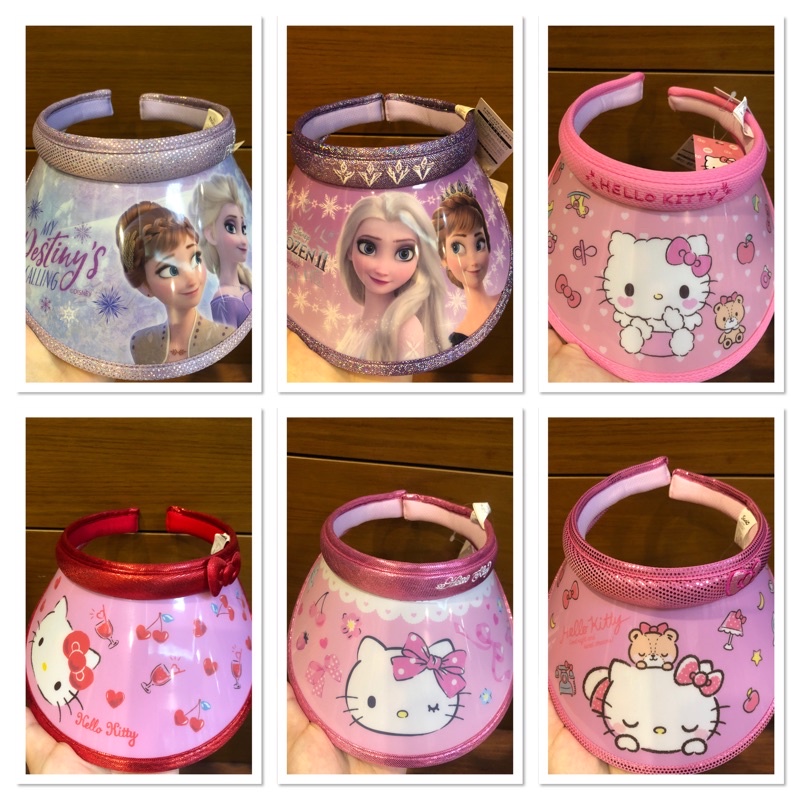 Mũ chống nắng trẻ em Elsa, Hello kitty Hàn quốc xịn