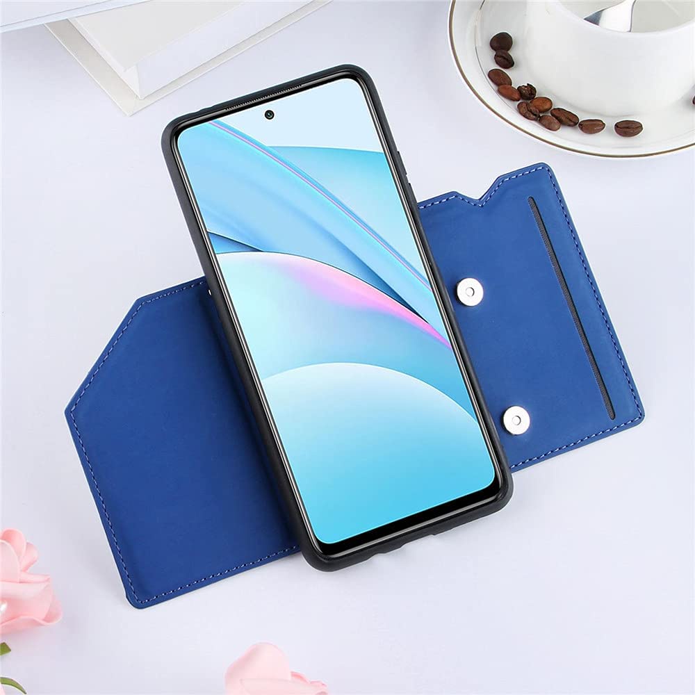 Bao Da Điện Thoại Dạng Ví Nắp Lật Có Ngăn Đựng Thẻ Cho Xiaomi Mi 10t Lite Redmi Note9 Pro Note9Pro 5g 10t Lite 5g