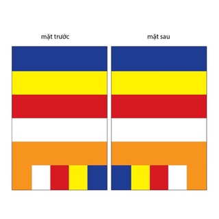 Cờ dây phật giáo - cờ dây phật đản