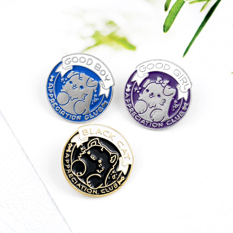 Going To Be Okay Round Brooch Pin Badge Enamel Backpack Lapel Pin Brooch Cartoon Text Creative Hat Jewelry Gift for Friends Gift