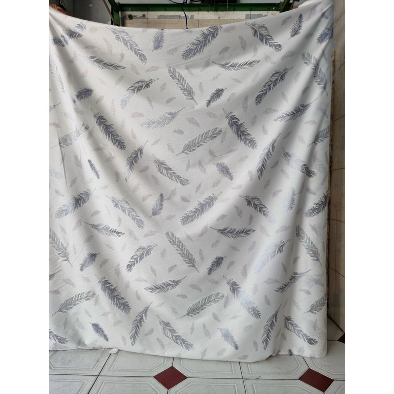 vải may drap trải giường đẹp-vải cotton lụa Hàn quốc đơn giản sang trọng