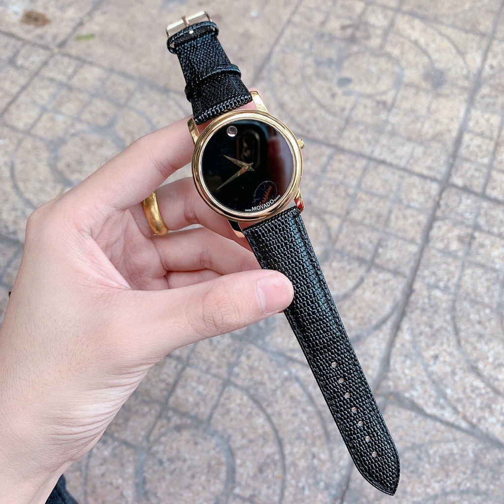 Mới về Đồng hồ thời trang nữ MOVADO - máy Nhật - dâyda chống nước tốt,không hộp