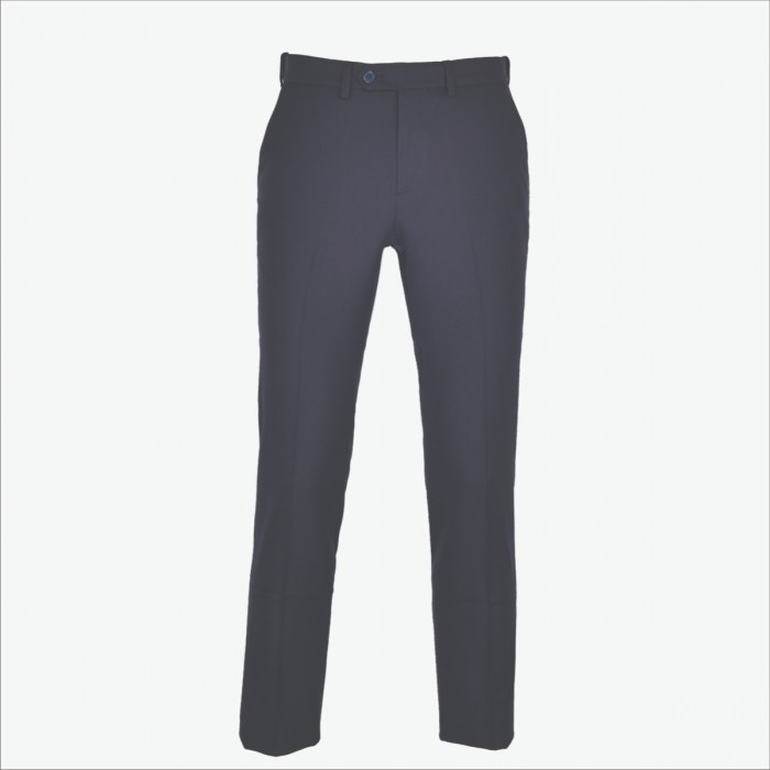 Quần âu owen màu xanh navy regular fit tăng đơ 2 cạp vải nano QRT22444