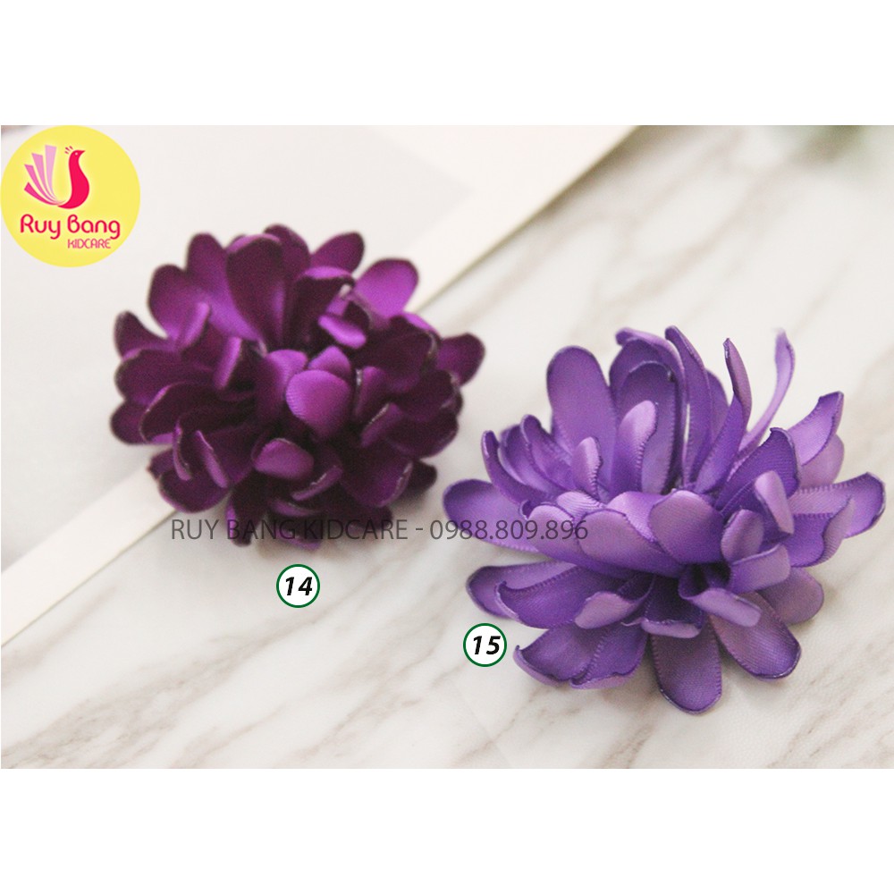 Hoa vải - Hoa cúc lụa size nhỡ