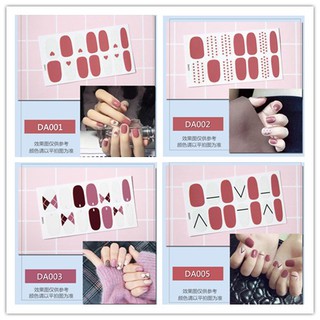 High quality eye-catching patterned nail stickers