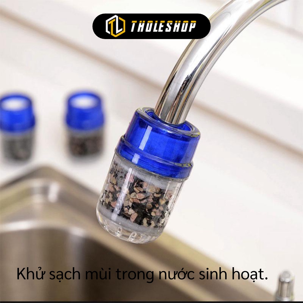 Đầu lọc phèn - Đầu lọc nước tại vòi bồn chén loại bỏ các độc tố, khử mùi nước Lọc nước than hoạt tính 2602