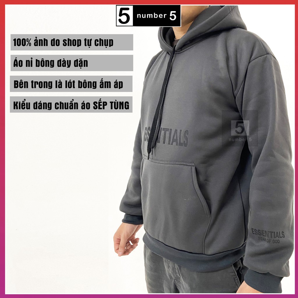 Áo Hoodie Nỉ Có Mũ Form Rộng NUMBER5 Nhiều Màu Unisex Nam Nữ Ulzzang [ES]