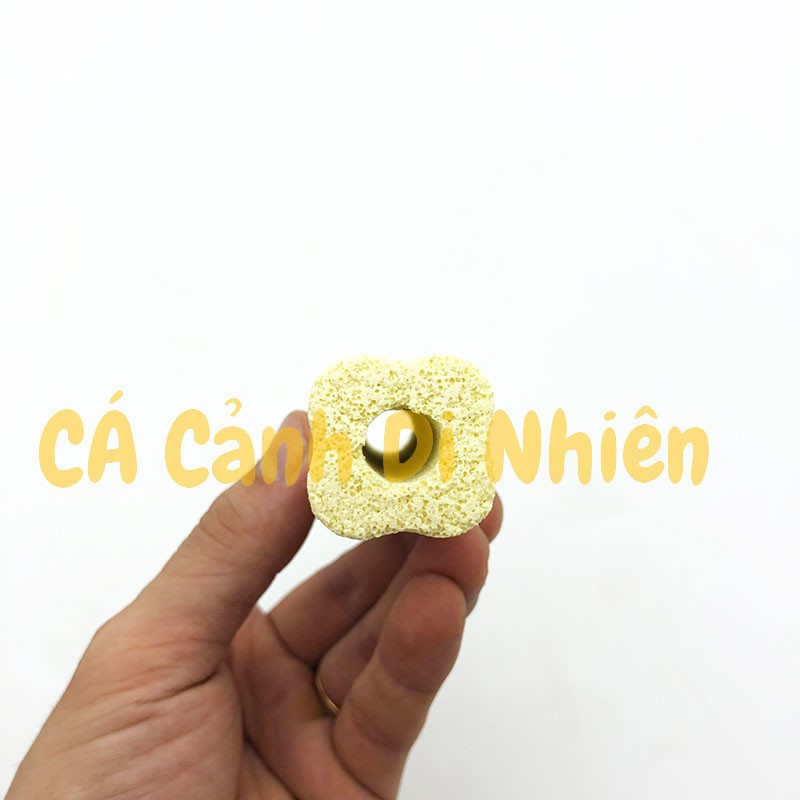 Thanh sứ cây nhỏ size 9x3CM lọc nước hồ cá cảnh