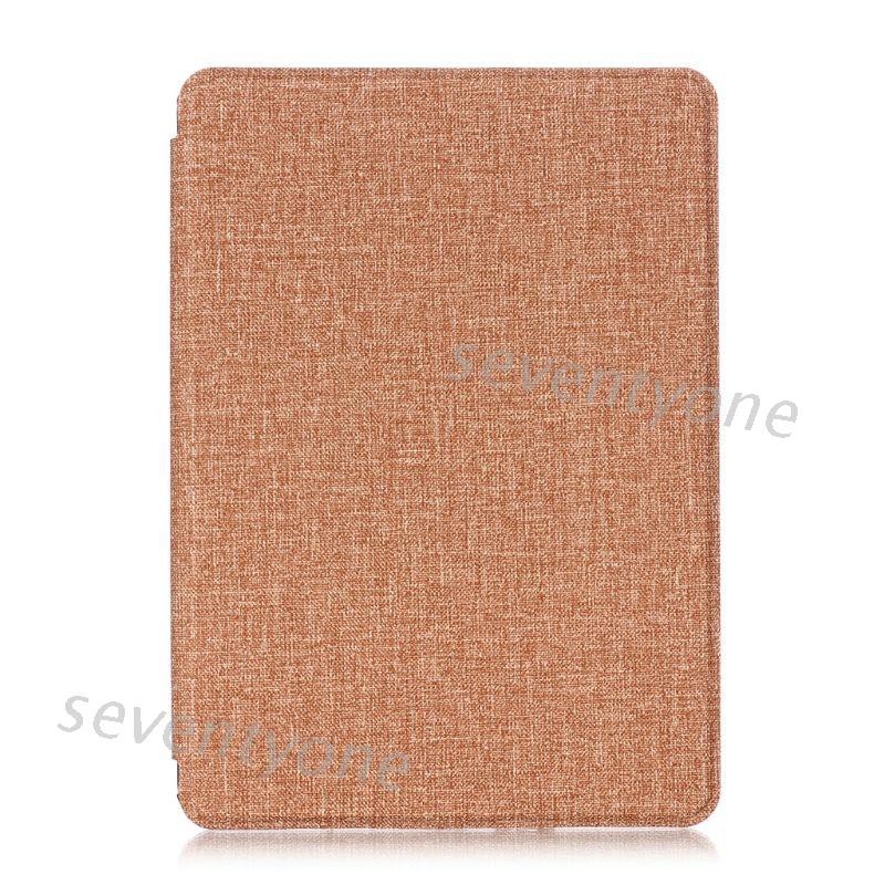 PU Leather Cloth Pattern Flip Ebook Case for Amazon Kindle Auto Sleep E-reader Protective Cover for Kindle 2019 6.0 Inch Accessories