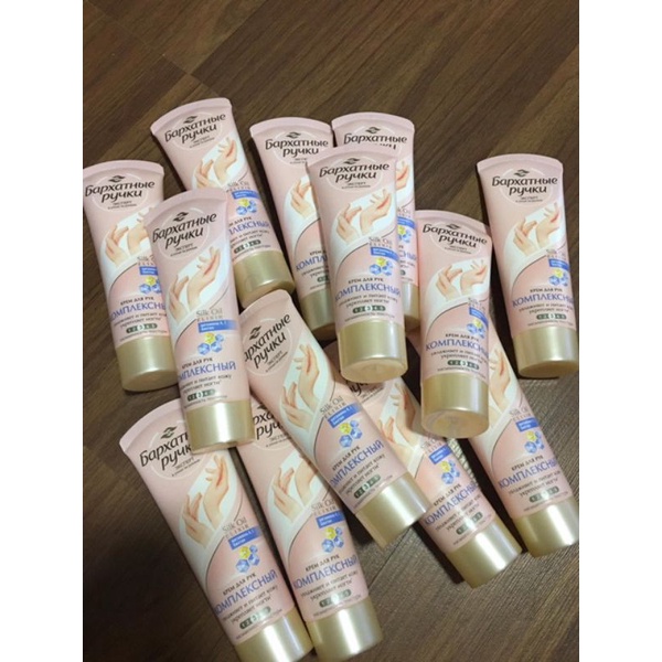 Kem dưỡng da tay Silky Nga vitamin e và a 80ml