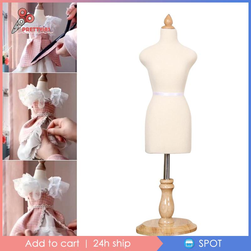 [Prettyia1] Chân Ma Nơ Canh Mini Dùng Trưng Bày Đầm Mini