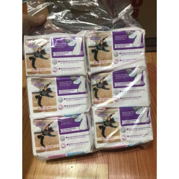 Combo 6 gói Băng vệ sinh Diana Sensi hàng ngày kháng khuẩn gói 20 miếng ( mẫu mới )