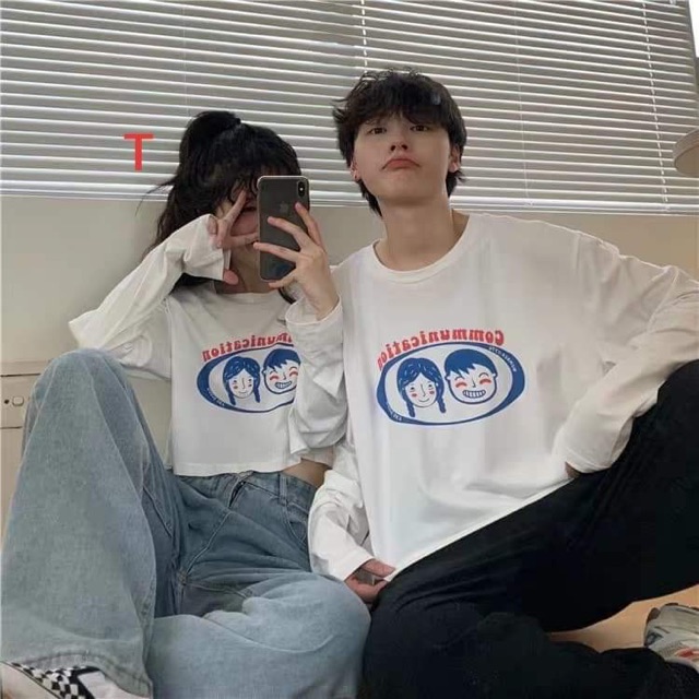 Áo đôi commun chất da cá TTH567