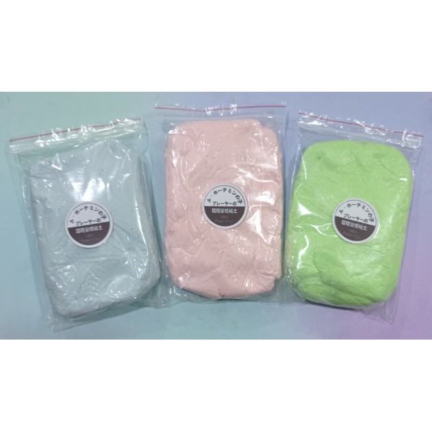 Đất sét giấy A1 80g nguyên liệu thủ công slime