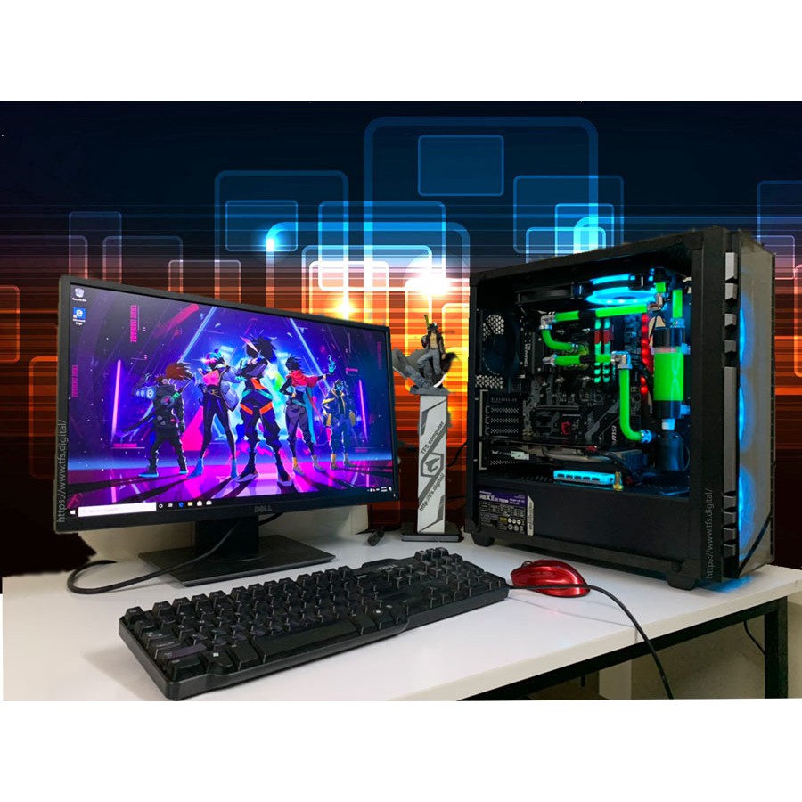 Bộ máy tính WORKSTATION đa nhiệm Ryzen 7 2700/ 16G/ SSD 256 | BigBuy360 - bigbuy360.vn