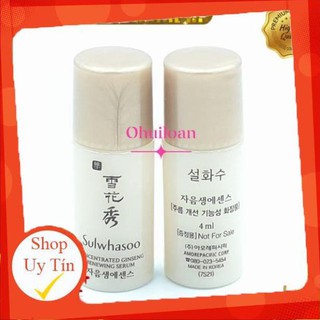 1 Lọ Tinh chất serum phục hồi da Sulwhasoo Concentrated Ginseng Renewing Serum 4ml