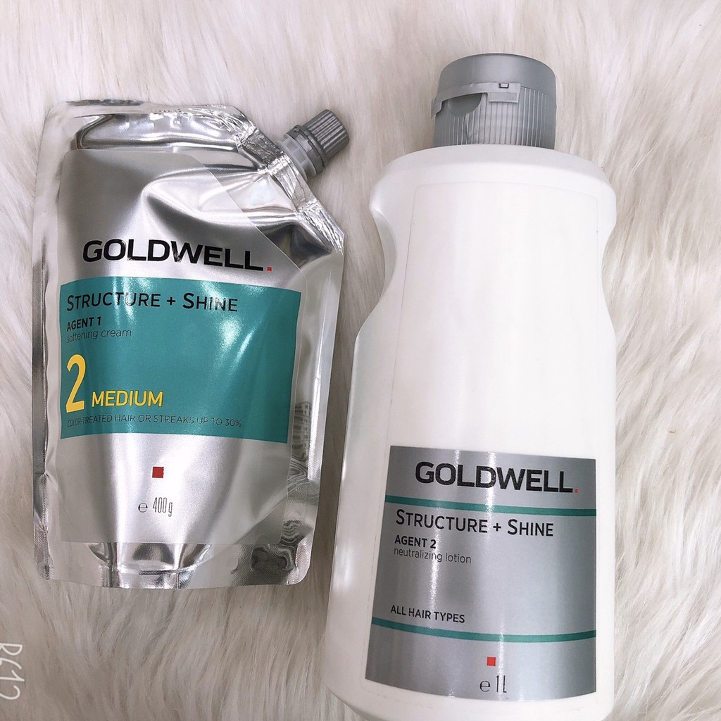 Kem Uốn Ép ( Duỗi ) GOLDWELL Dành Cho Tóc Siêu Khỏe, Khỏe, Trung Bình, Yếu 400ML - Hàng Chính Hãng