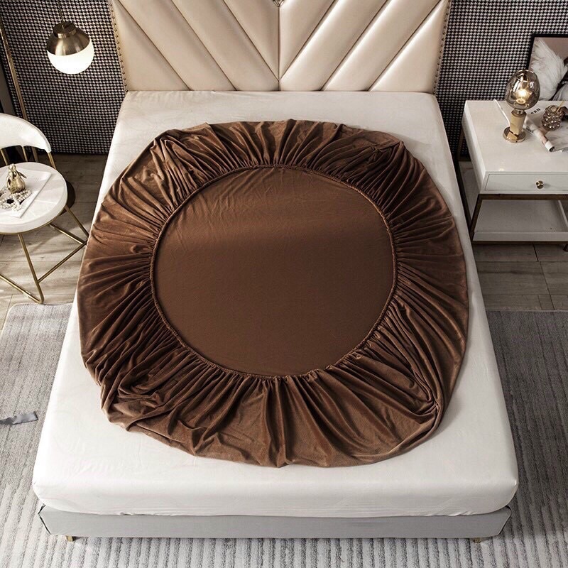 NỈ NHUNG MỊN THÊU THƯƠNG HIỆU SUMOI ĐỦ SIZE( tặng kèm hai vỏ gối)