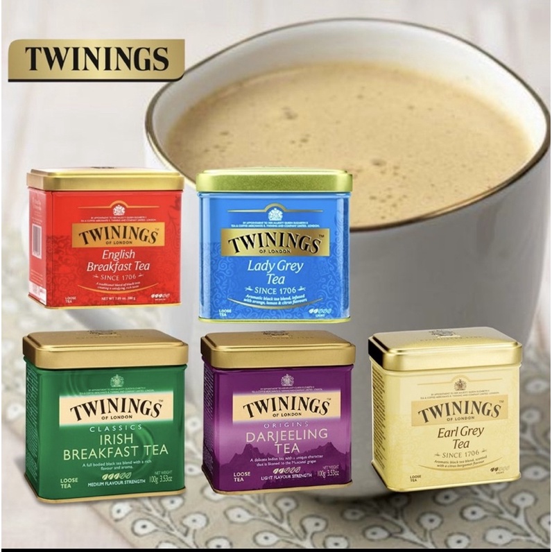 Trà Twinings hộp thiếc cao cấp 100gr