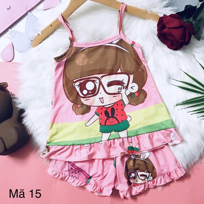 [22kg tới 42kg] mẫu 2 dây cho bé gái lớn.