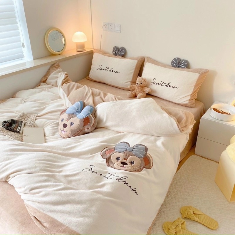 Set ga nỉ nhung Disney IGUN BEDDING
