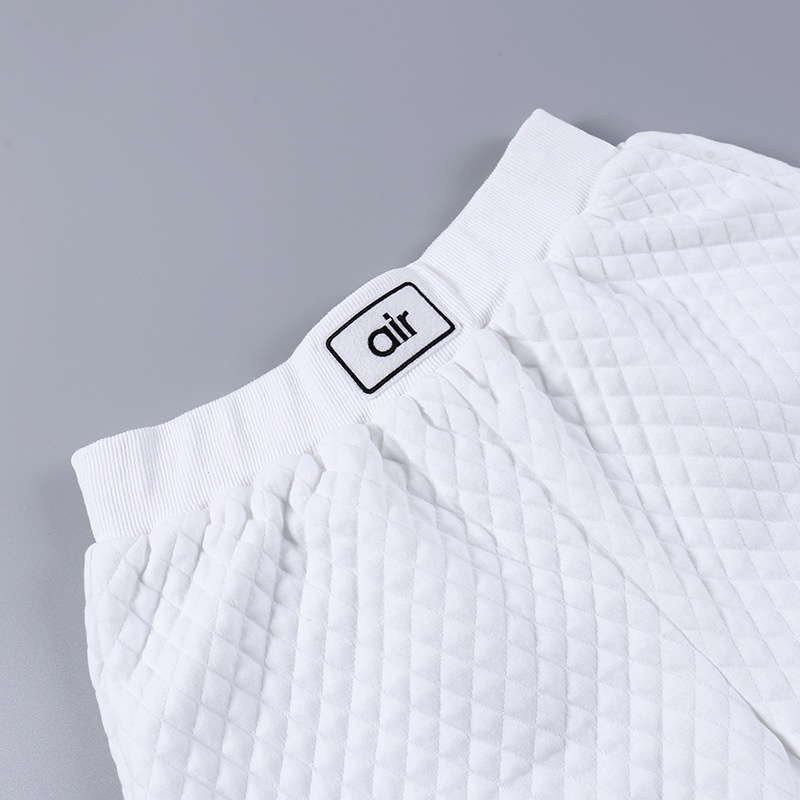 Bộ Áo Hoodie Dài Tay Dáng Rộng + Quần Short Lưng Cao In Chữ Thời Trang Cho Nữ