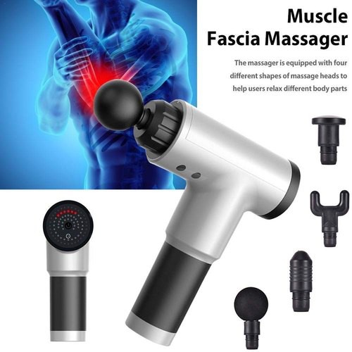 MÁY MASSAGE ĐẤM LƯNG CƠ BẮP TOÀN THÂN FACIAL GUN CHẠY PIN SẠC