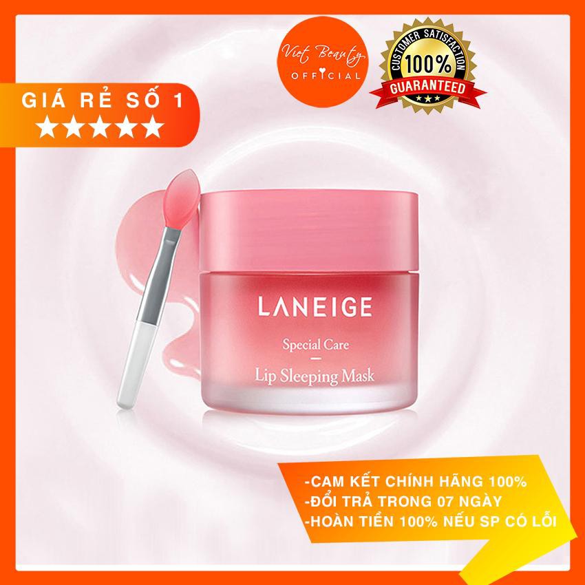 (❤️SIÊU KHUYẾN MÃI  ❤️) Mặt nạ ngủ cho môi Laneige 20g Lip Sleeping Mask, Mặt nạ ngủ môi Laneige Berry hàn quốc