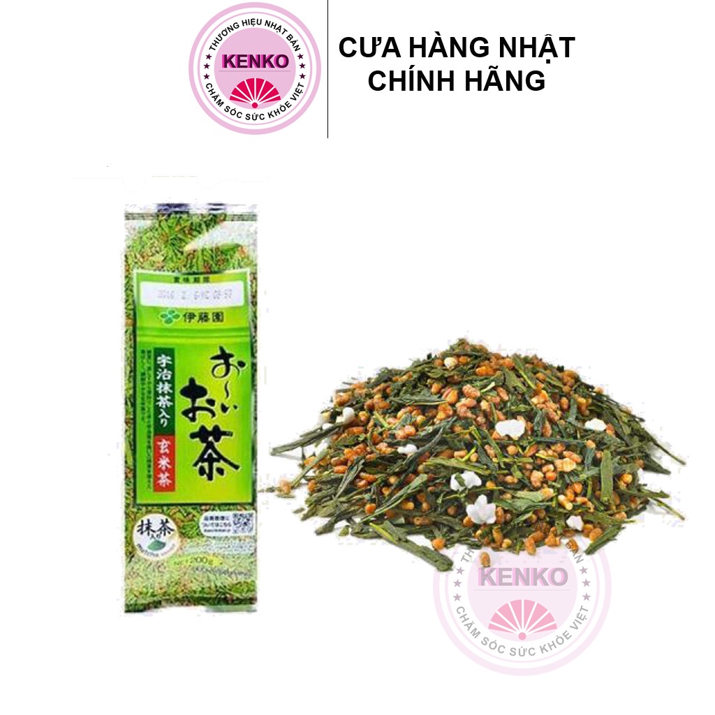 Trà Xanh Gạo Lứt Itoen 200g - HÀNG NỘI ĐỊA NHẬT