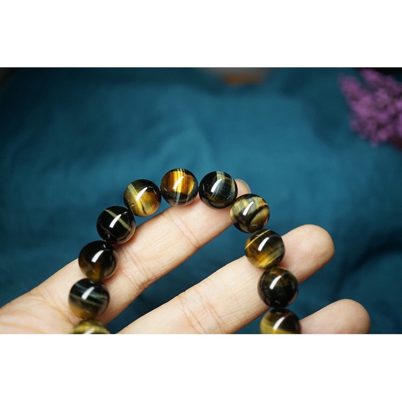 [Mã FAMAYFA giảm 10K đơn 50K] Hạt tròn Tiger's Eye làm đồ handmade | BigBuy360 - bigbuy360.vn